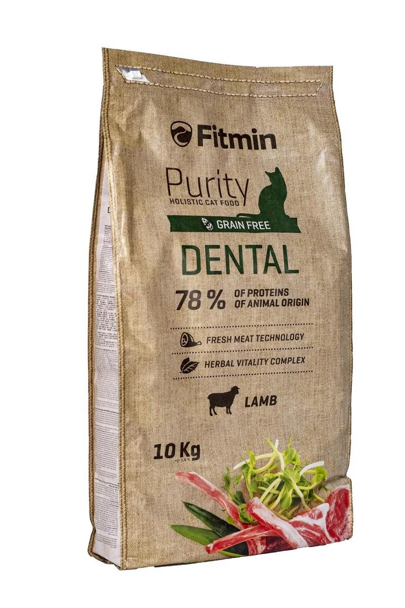 Fitmin Purity Dental (Фитмин) Сухой корм для кошек с ягнёнком