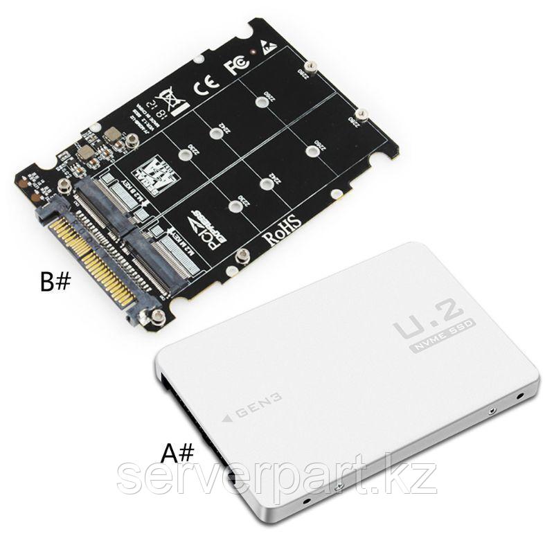 Адаптер JEYI SSD NVMe PCIe 3.0 to U2 SFF-8639, фото 1
