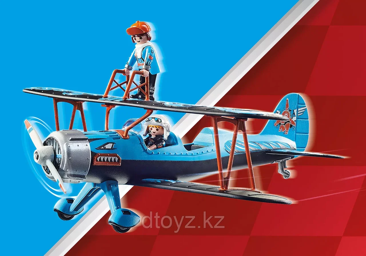 Игровой набор «Воздушное каскадерское шоу Phoenix Biplane» 70831 - фото 4 - id-p113690325