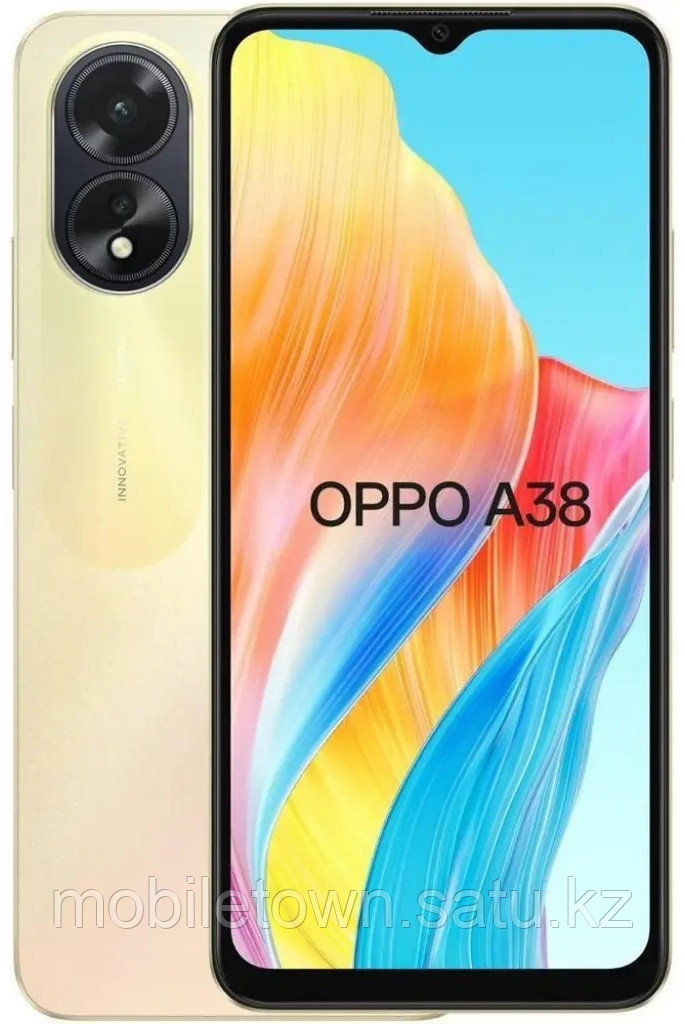 Смартфон OPPO A38 4 ГБ/128 ГБ черный - фото 2 - id-p113690697