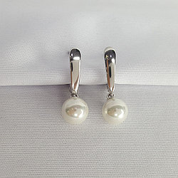 Серьги из серебра  Красная Пресня 3369828Д