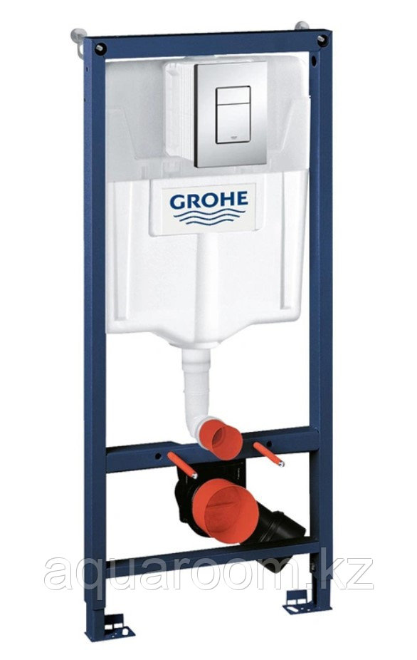 Комплект Grohe инсталляция Rapid SL+ подвесной унитаз EuroCeramic (38772001,39703000) - фото 2 - id-p113691048