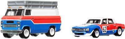 Hot Wheels HW КОМАНДНЫЙ ТРАНСПОРТ В АССОРТИМЕНТЕ RALLY VAN & TRAILER