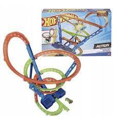 Hot Wheels  HW Скоростное крушение по спирали