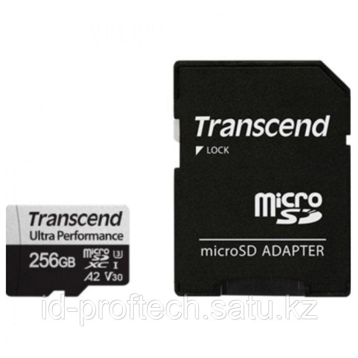 Карта памяти MicroSD 256GB Class 10 U3 Transcend TS256GUSD340S - фото 1 - id-p113690800