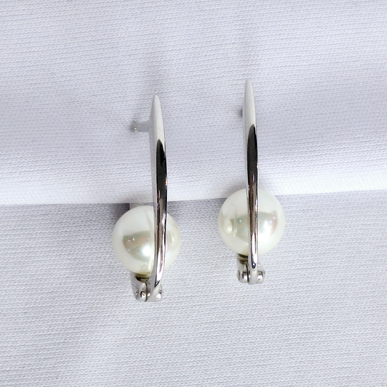 Серьги из серебра с фианитами Красная Пресня 3361516Д