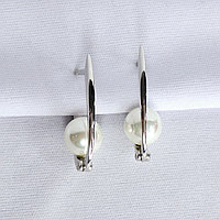 Серьги из серебра с фианитами Красная Пресня 3361516Д