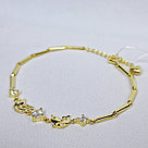 Серьги из серебра с фианитами L609, фото 2