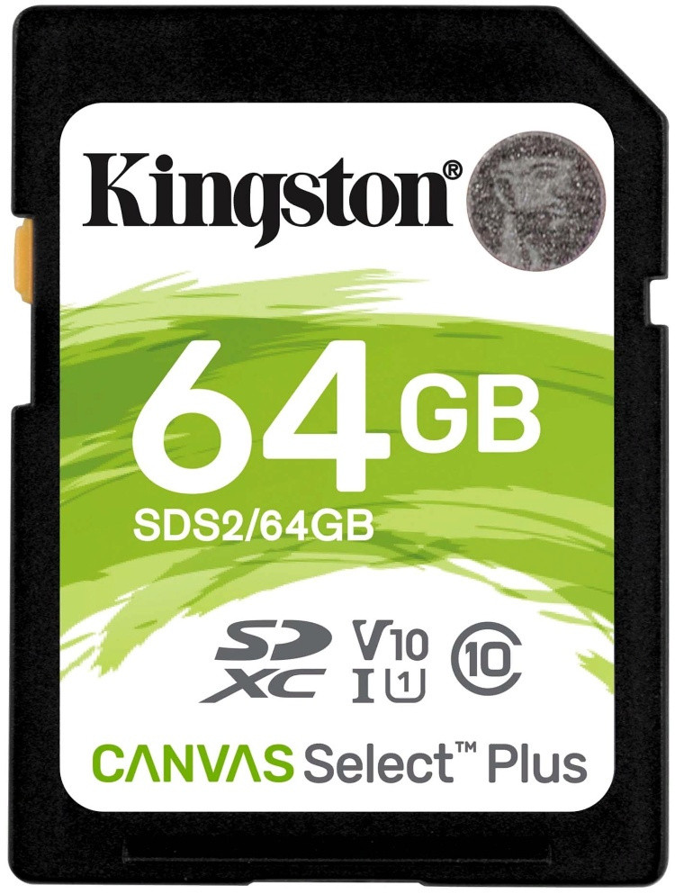 Карта памяти Kingston Canvas Select Plus SDS2 64GB - фото 3 - id-p113693794