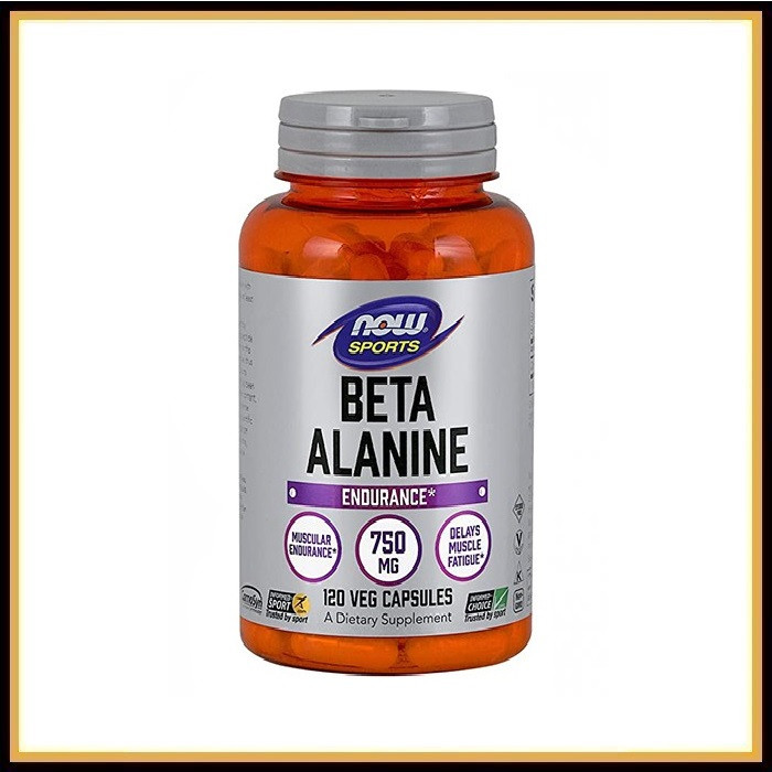 Now Beta Alanine 750мг 120 капсул