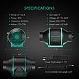 MARS HYDRO IFRESH D-100 мм (Интеллектуальный канальный вентилятор с Регулятором скорости), фото 6
