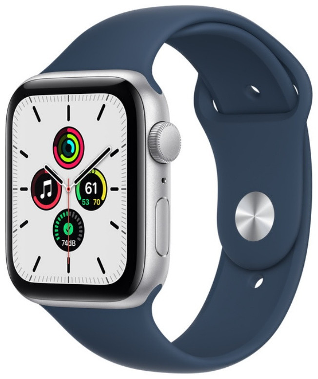 Apple Watch SE 40 мм синий - фото 1 - id-p113696042