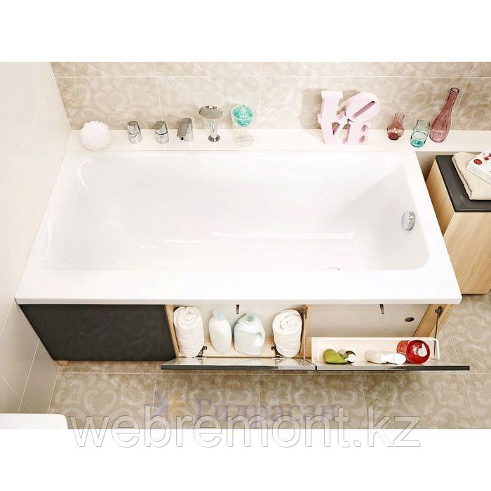 Акриловая ванна SMART 170х80 см левая с ножками. Cersanit - фото 3 - id-p113697984