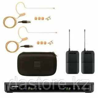 Shure BLX188EMX53 Q25 742-766 MHz двухканальная радиосистема с двумя головными микрофонами, фото 1