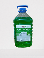 Средство для мытья посуды, зеленое яблоко