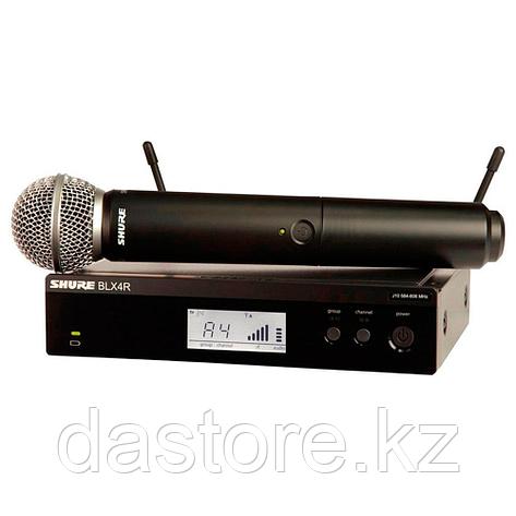 Shure BLX24RE/PG58 Q25 742-766 MHz радиосистема вокальная с ручным передатчиком PG58., фото 2