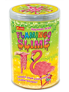 Научные игры: Набор для эксперимента - Flamingo SLIME | Ranok