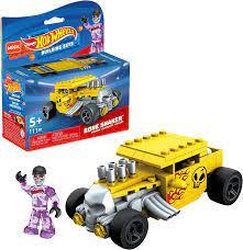 Fisher Price КОНСТРУКТОР MEGA CONSTRUX HOT WHEELS МАШИНКА ГОНОЧНАЯ BONE SHAKER