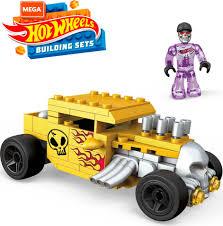 Fisher Price КОНСТРУКТОР MEGA CONSTRUX HOT WHEELS МАШИНКА ГОНОЧНАЯ BONE SHAKER - фото 3 - id-p113698983