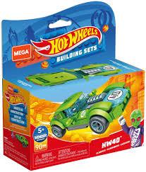 Fisher Price КОНСТРУКТОР MEGA CONSTRUX HOT WHEELS МАШИНКА ГОНОЧНАЯ HW40