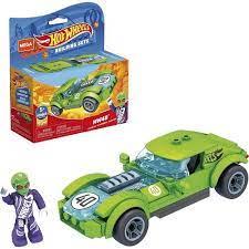 Fisher Price КОНСТРУКТОР MEGA CONSTRUX HOT WHEELS МАШИНКА ГОНОЧНАЯ HW40