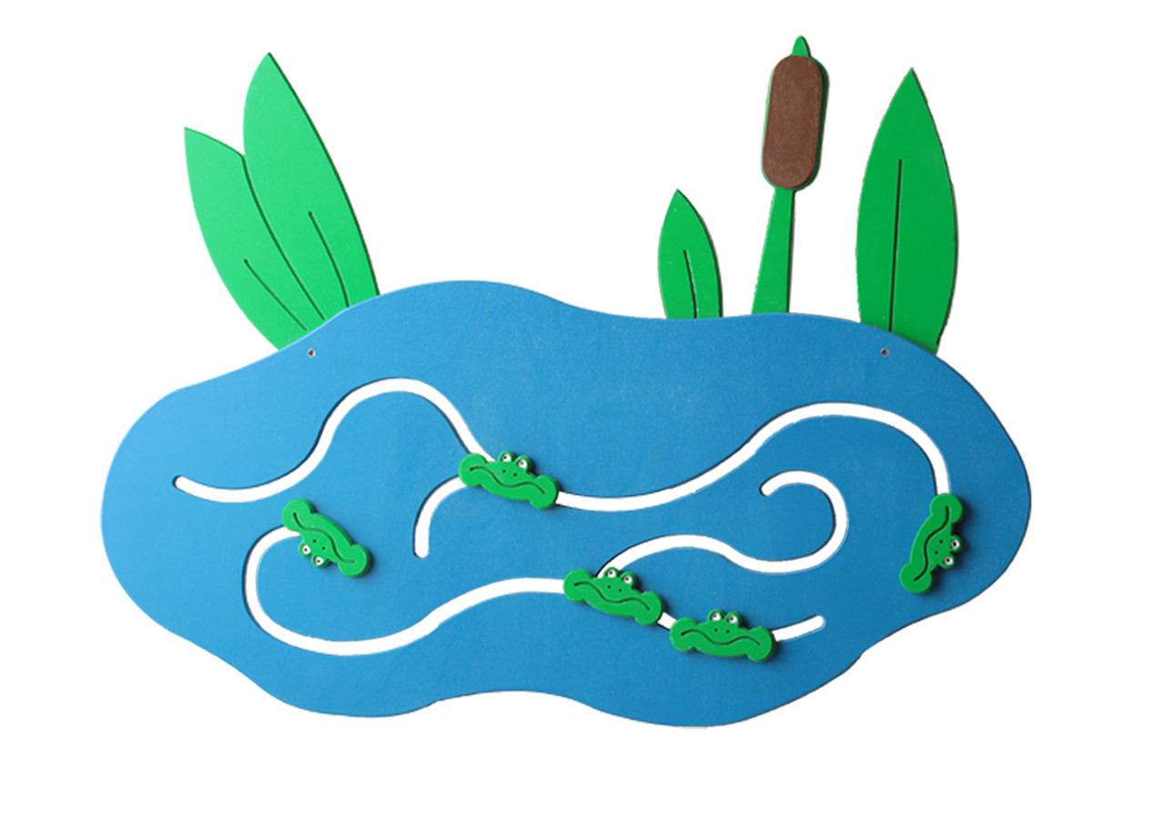 Декоративно-разививающая панель “Пруд”, фото 1