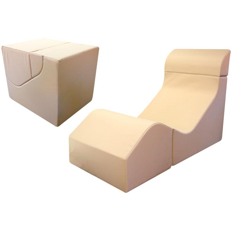 Детское терапевтическое кресло- кубик, малое - фото 1 - id-p113669497