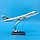 Модель самолета Cathay Pacific Boeing 747, масштаб 1/220, 32*30 см, фото 3