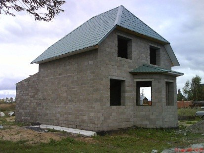 Строительство малоэтажных жилых домов из керамзитоблоков
