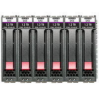 HPE 6-pack HDD Bundle (2,5 SFF, 14.4 ТБ, SAS) опция для системы хранения данных схд (R0Q67A)