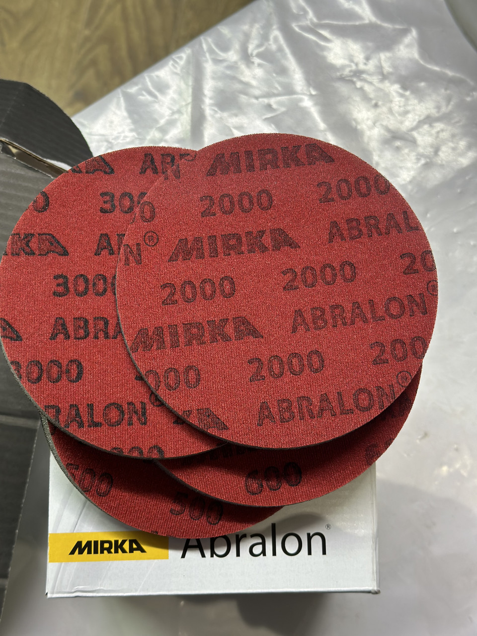 Шлифовальный поролон Abrolon P4000 150 мм - фото 1 - id-p113832680
