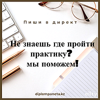 Отчет по практике + печать ТОО и ИП по всему Казахстана