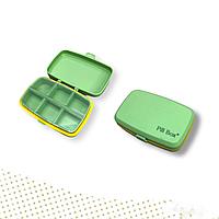Таблетница органайзер 8х11 см зеленая Pill Box