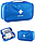 Аптечка органайзер для хранения лекарств голубого цвета, фото 4