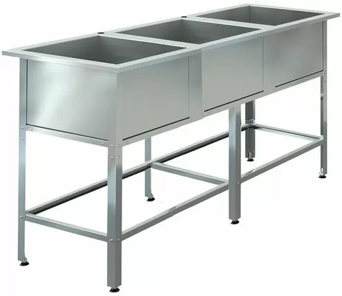 Ванна моечная Assum ВМС-С-3/400 (1500х500х850)