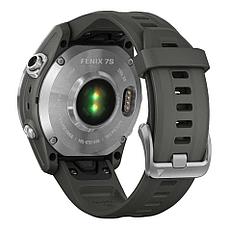 Часы Garmin Fenix 7S стальной темно-серый силикон 010-02539-01 с GPS навигатором, фото 2
