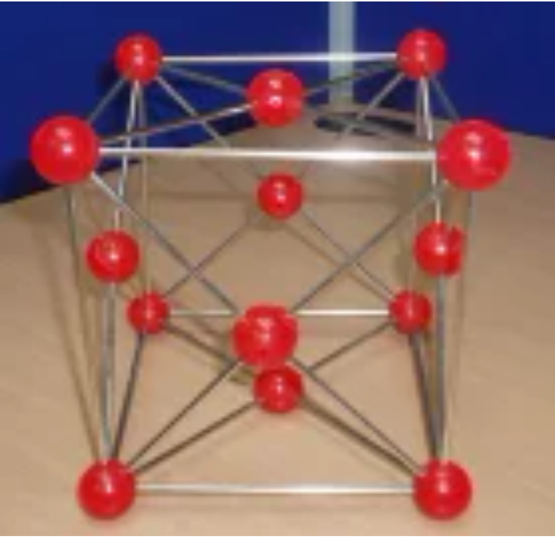 Модель Кристаллическая решетка меди - фото 1 - id-p113717578