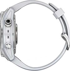 Часы Garmin Fenix 7S стальной/белый силикон 010-02539-03 с GPS навигатором, фото 2