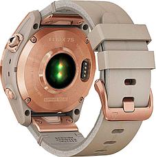 Часы Garmin Fenix 7S, Sapph Sol титан "розовое золото"/кожа 010-02539-35, фото 2