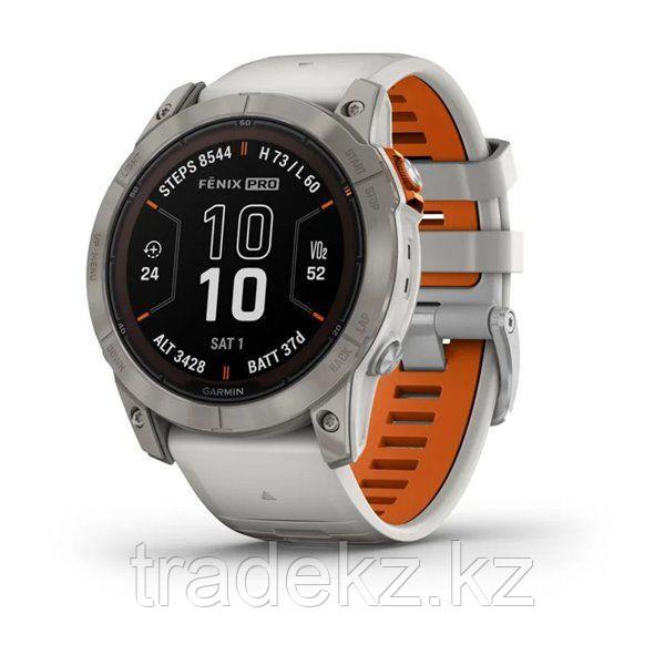 Часы Garmin FENIX 7X PRO SAPPH SOLAR светлые оранжевый 010-02778-15