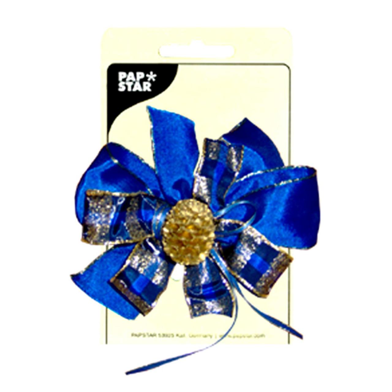 PAP STAR Декор Бант для подарков синий d12см Ps - фото 1 - id-p113718045