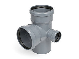 Крестовина д110*110*50/90 (2.7мм)  двухплоскостная, правая