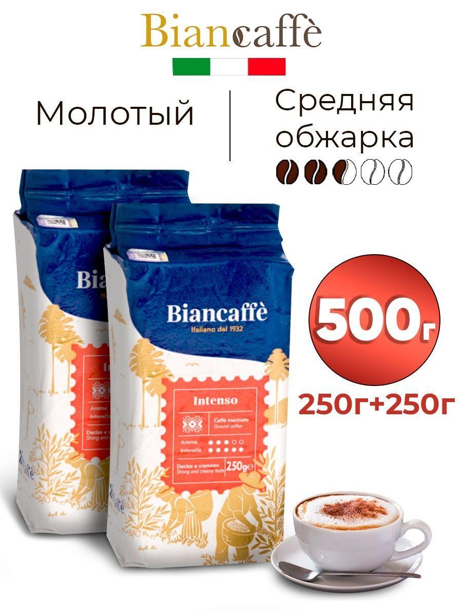Кофе"BIANCAFFE INTENSO"(молотый)250г - фото 1 - id-p113444611