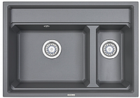 Кухонная мойка Granula KS-7302 алюминиум