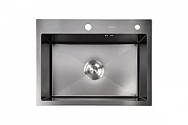 КУХОННАЯ МОЙКА ИЗ НЕРЖАВЕЮЩЕЙ СТАЛИ AVINA HM 60*48 black