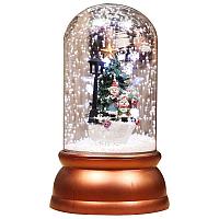 Новогодний сувенир «Snowing Glass Cover» с подсветкой