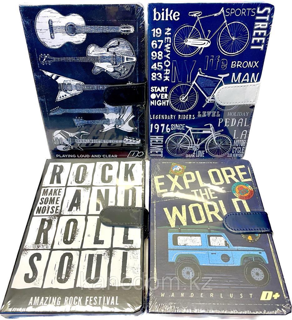 Блокнот А5, на магните, 120л, в клетку "For Boy" 808-123