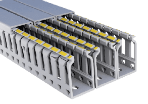 КАБЕЛЬНЫЙ КАНАЛ 25Х40, СЕРЫЙ/SWD 25X40 GREY