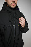 Куртка осень-зима унисекс черный, фото 5