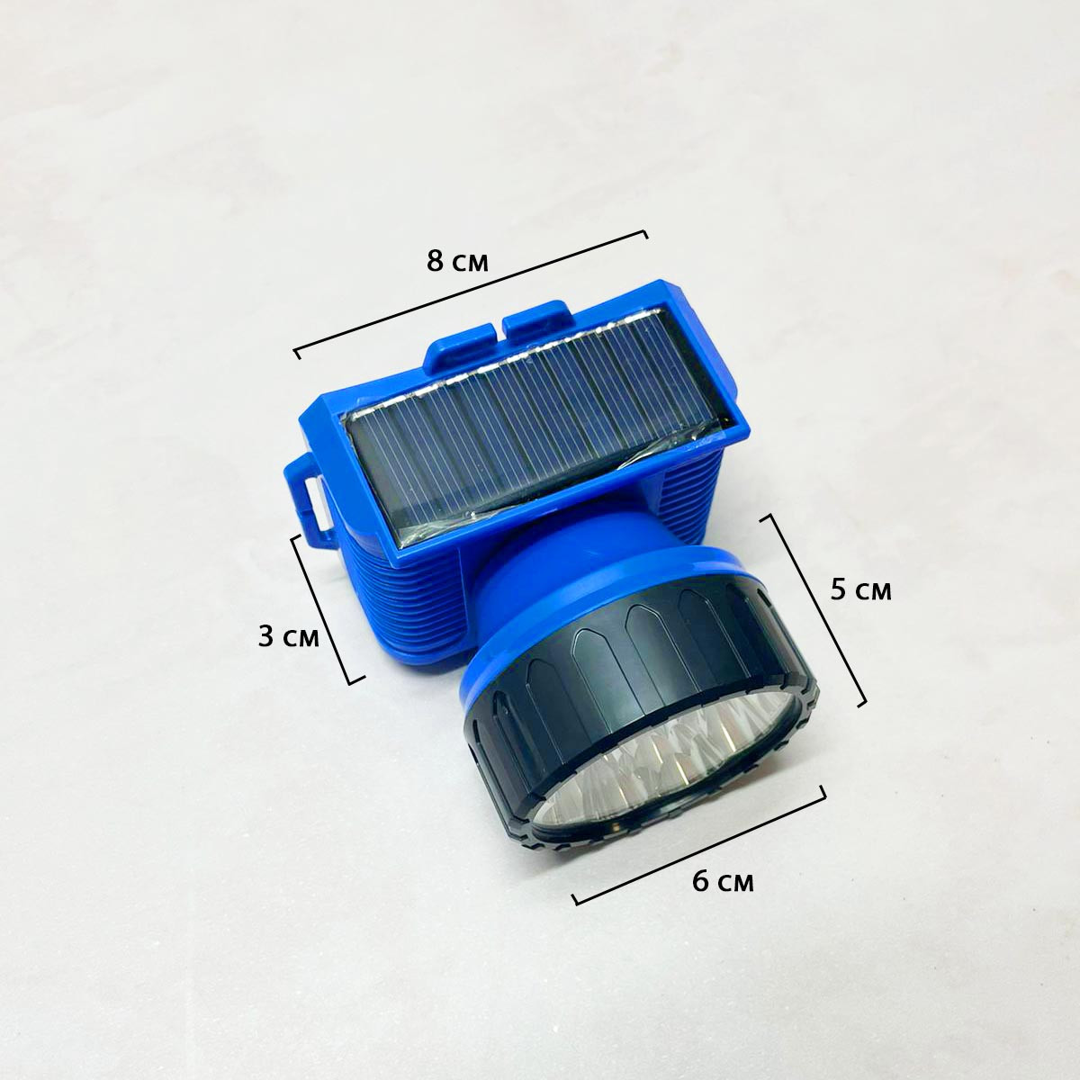 Светодиодный налобный фонарь Y-579 синий - фото 2 - id-p113725208